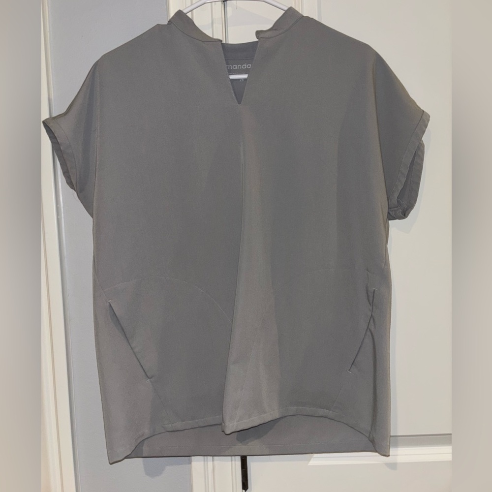 Mandala Mandarin Dolman Scrub Top